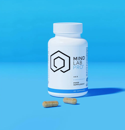 Mind Lab Pro® MLP® v4 Universal Nootropic™ Brain Booster Supplement for Focus, Memory, Clarity, Energy - 60-Count - Plant-Based, Naturally Sourced Memory Vitamins for Better Brain Health
